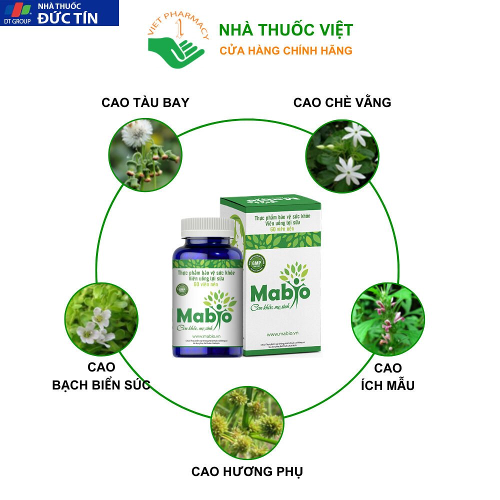 Mabio Lợi Sữa Dành Cho Các Mẹ Sau Sinh Bị Mất Sữa Ít Sữa Combo 6 Hộp Lợi Sữa Mabio 32 mabio3 1