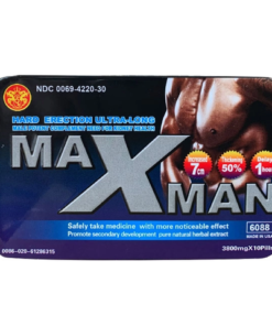 Alternative view of Thuốc cường dương MaxMan USA 3800mg của Mỹ, Hộp 10 viên
