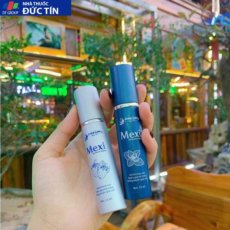 Chai Xịt Thơm Miệng Mexi ️Quyên Lara Giúp Hơi Thở Thơm Mát,Tự Tin Giao Tiếp,Vệ Sinh Khử Mùi Hôi Miệng Tức Thì 15ml 24