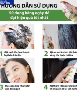 Tinh Dầu Bưởi Ngừa Rụng & Kích Thích Mọc Tóc,Xịt Bưởi Mọc Tóc MILAGANICS 100ml (Chai) 14 moctoc6