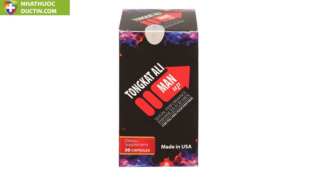 Viên uống tăng cường sinh lý nam Tongkat Ali Man Up 15 nature gift tongkat ali man up 30v hop 2