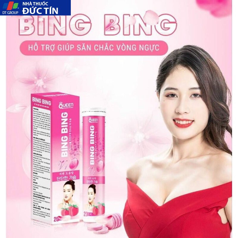 Hộp 20 viên sủi nở Ngực Tăng size vòng 1 , giúp săn chắc, căng tròn 13 nonug3 1