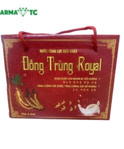 Alternative view of Nước Tăng Lực Giải Khát Đông Trùng Royal hộp 6 chai 250ml,Bồi bổ sức khoẻ, nâng cao đề kháng