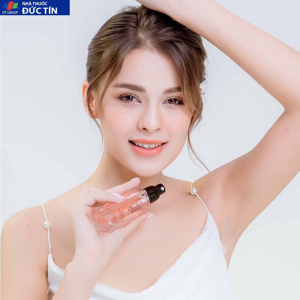 Xịt Khử Mùi Deora Clear Quyên Lara,Khử Mùi Hôi Nách, Thâm Nách, Ra Mồ Hôi Nách Ngay Sau 1 Tuần 50ml 21 quyennarra7