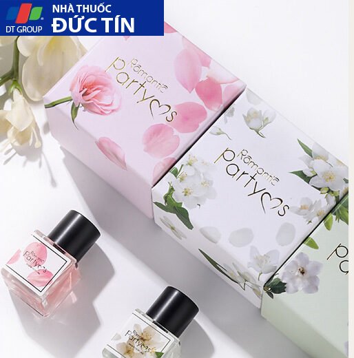 Nước hoa vùng kín Romantic Party 10ml hương hoa hồng Rose cô bé bím thơm 6 romantic hong