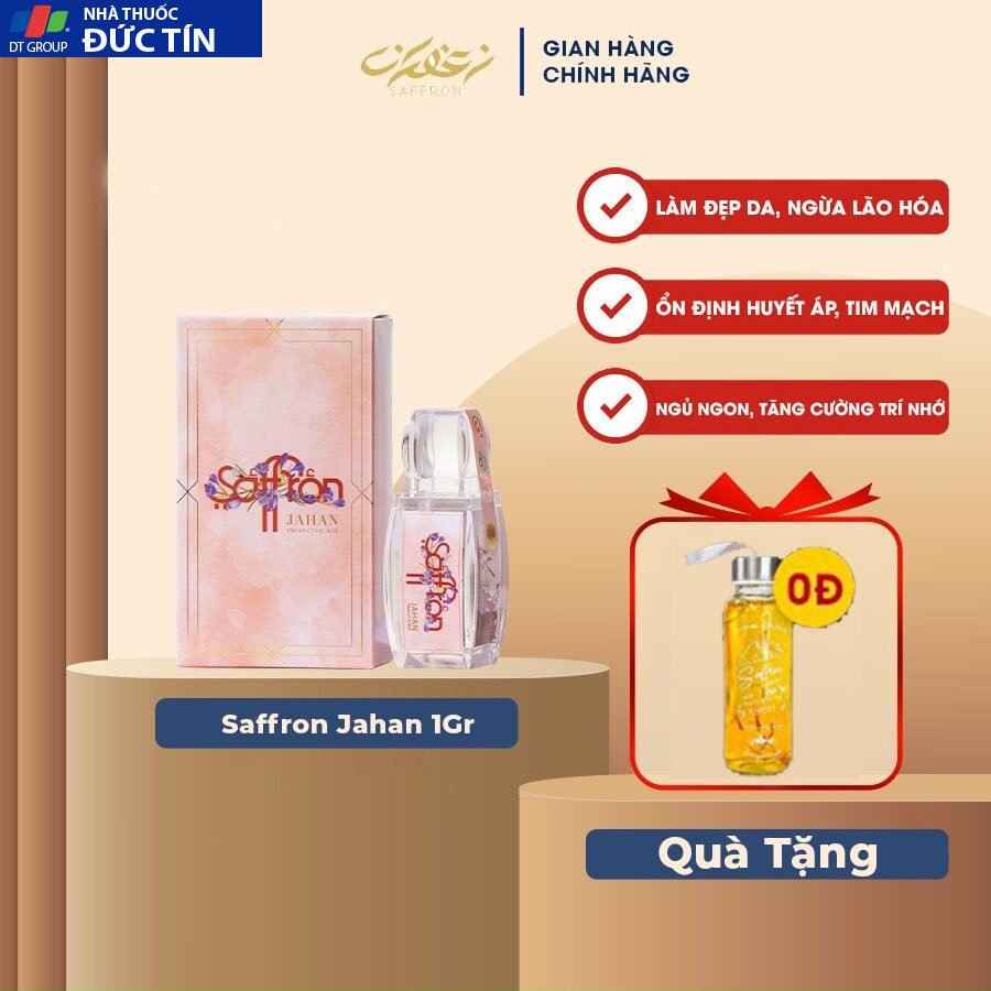 Nhuỵ hoa nghệ tây Saffron Jahan hộp 1gr 16 safon3