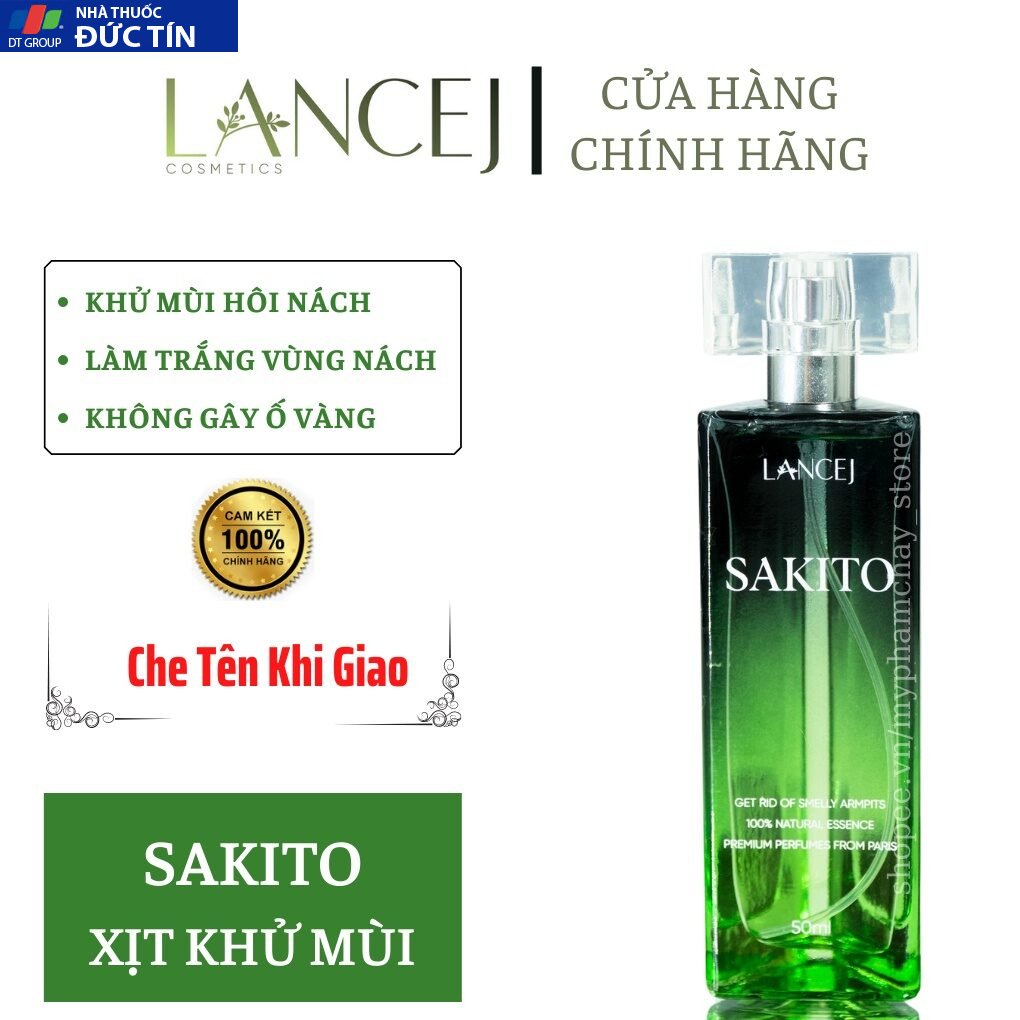 Xịt Khử Mùi Hôi Nách, Hôi Chân Sakito Chính Hãng 57 saki1