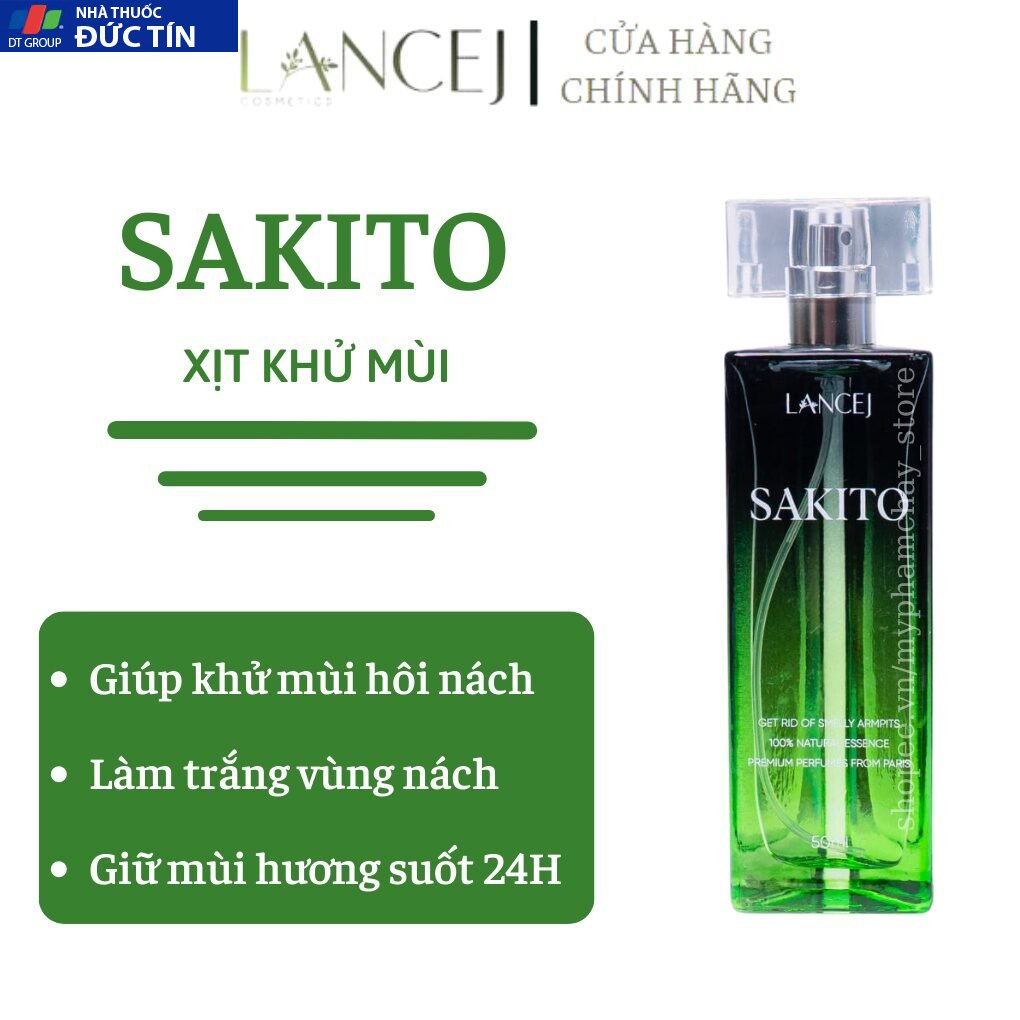 Xịt Khử Mùi Hôi Nách, Hôi Chân Sakito Chính Hãng 56 saki2