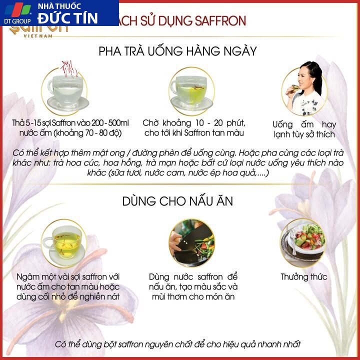 Nhụy Hoa Nghệ Tây Saffron Shyam 1Gram/hộp Tặng Bột Saffron 1gram/lọ 18 salon77