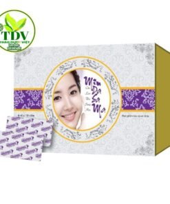 Viên uống sáng da MINDASAMA Collagen giúp làn da trẻ đẹp không già,Hộp 60 viên nang mềm