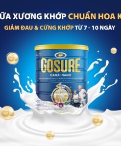 Thương Hiệu Sữa Mỹ Milk Canxi Gosure cho người cao tuổi, đau nhức xương khớp
