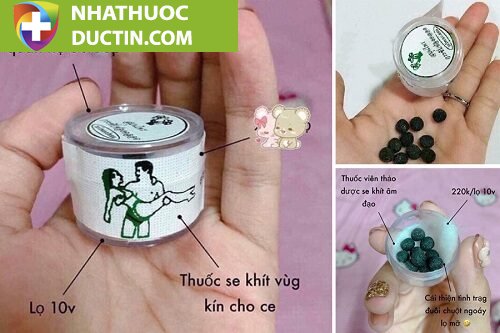 Viên đặt se khít vùng kín Thái Lan hộp 10V 25 sekhi1