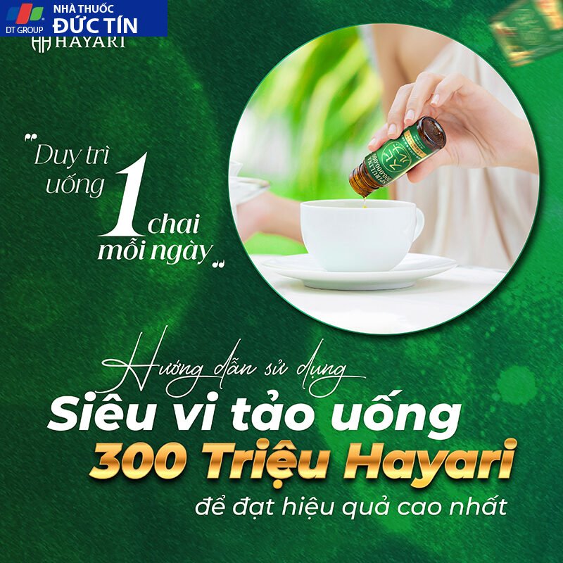 Siêu Vi Tảo Uống SPIRULINA 300 Triệu HAYARI giúp trẻ hóa cấp độ gen, đảo ngược lão hóa, kéo dài tuổi thọ 13 sieuvi4