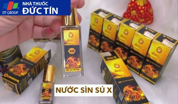 Sinsu X cao sìn sú thảo dược Ê Đê dạng chai xịt chuẩn nước nguyên chất 7 sinsu x 5ml