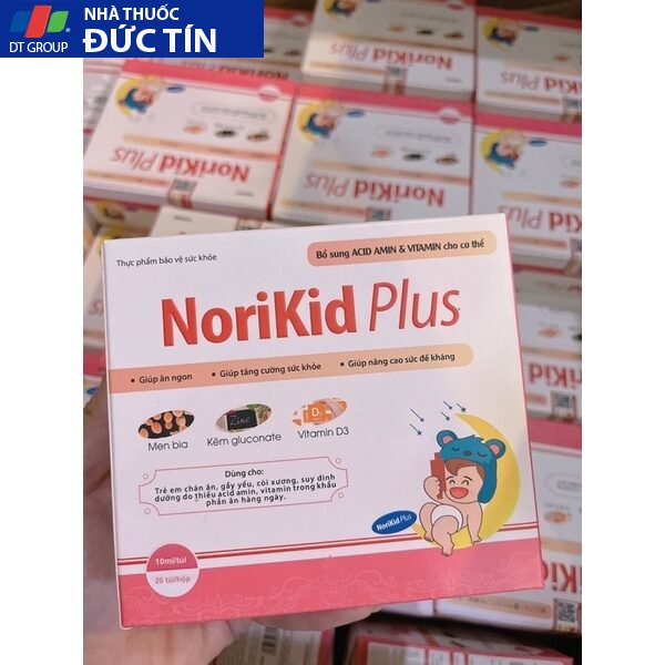 Sirô Norikid Plus Cho Bé Ăn Ngon, Tăng Cân, Táo Bón, Tăng Cường Đề Kháng 4 Sirô Norikid Plus Cho Bé Ăn Ngon, Tăng Cân, Táo Bón, Tăng Cường Đề Kháng - Ảnh 4
