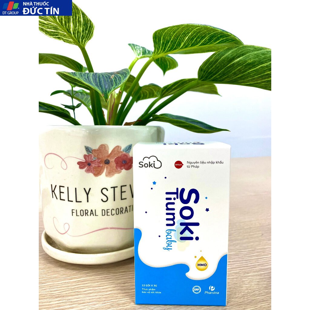 Sữa Ngủ Ngon Cao Cấp SOKI TIUM BABY Giúp Êm Bụng, Hỗ Trợ Tiêu Hóa Cho Bé (1H X 12gói X 3G) 26 soki3