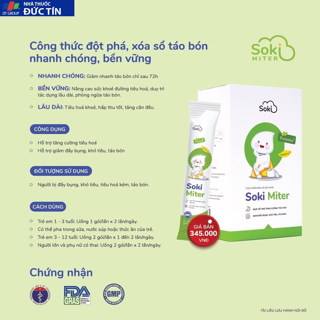 Soki Miter Cho Trẻ Dứt Điểm Táo Bón, Tiêu Hóa Bon Bon 24 soki5