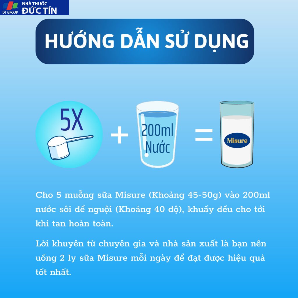 MISURE - Sữa Non Ngủ Ngon MISURE 850G,Hỗ trợ cải thiện giấc ngủ ,bổ sung dinh dưỡng. Công nghệ 100% từ HOA KỲ 19 suangu7