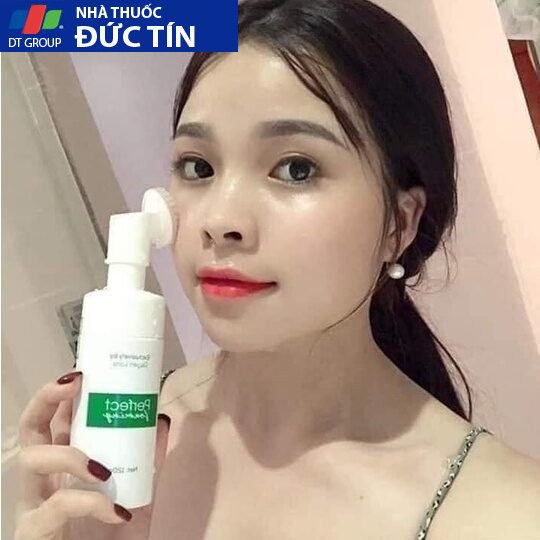 Sữa Rửa Mặt Trắng Da,Làm Sạch Sâu Có Đầu Cọ Massage Tạo Bọt Pefect Foaming Quyên Lara Chính Hãng 120Ml 20 suaua9