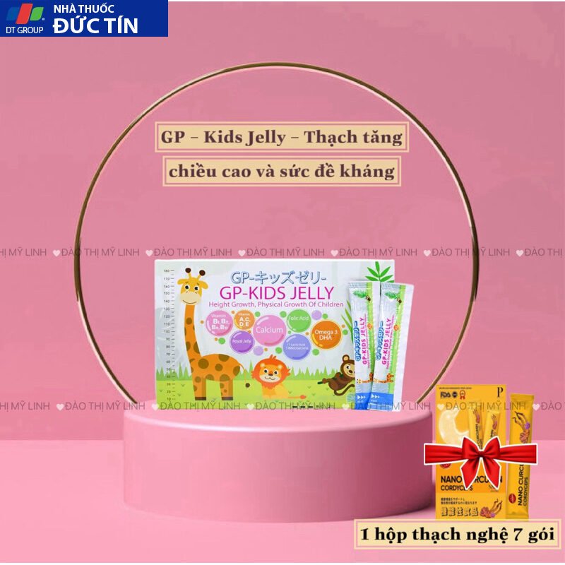GP – Kids Jelly – Thạch tăng chiều cao và sức đề kháng cho trẻ (Nhật Bản) 16 tahch1