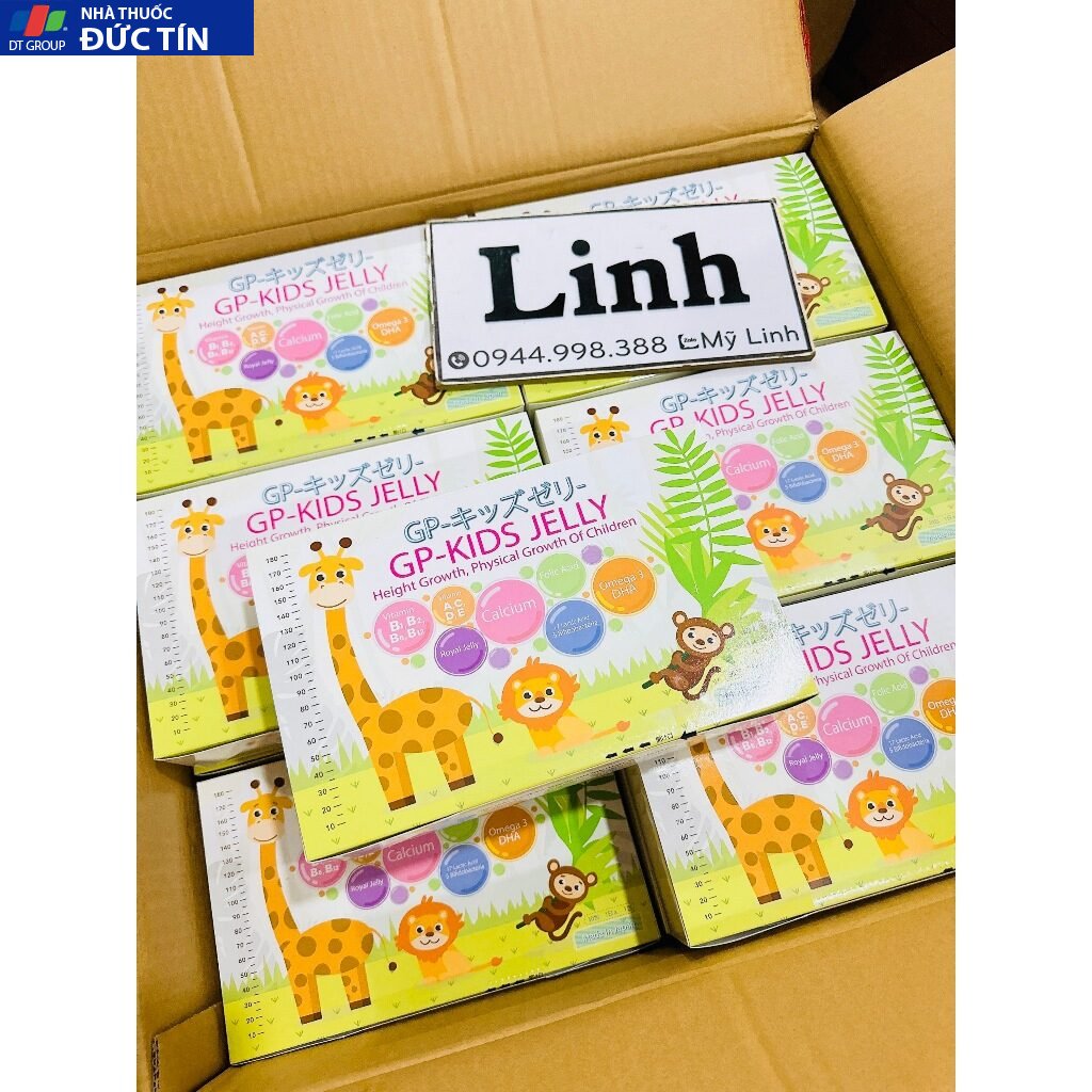GP – Kids Jelly – Thạch tăng chiều cao và sức đề kháng cho trẻ (Nhật Bản) 12 thach5