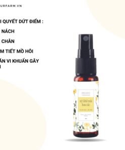 Xịt khử mùi hôi nách, hôi chân chiết xuất hoa cúc thảo mộc 30ml 10 thaomoc3