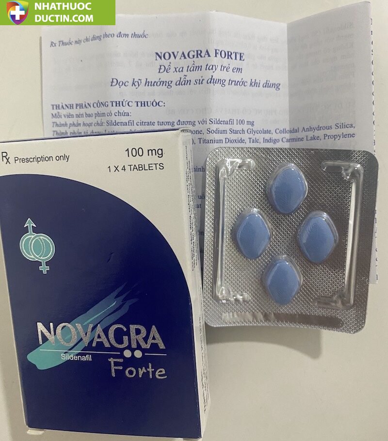 Thuốc Novagra Forte 100mg cương dương Ấn Độ chống xuất tinh sớm tăng sinh lý 15 thuoc novagra