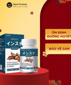 Alternative view of Viên uống hỗ trợ điều trị tiểu đường Insuna Fujina Nhật Bản - Lọ 120 viên