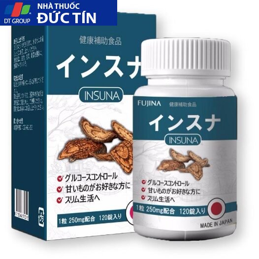 Viên uống hỗ trợ điều trị tiểu đường Insuna Fujina Nhật Bản - Lọ 120 viên 21 tieuduong2