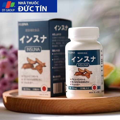 Viên uống hỗ trợ điều trị tiểu đường Insuna Fujina Nhật Bản - Lọ 120 viên 19 tieuduong4