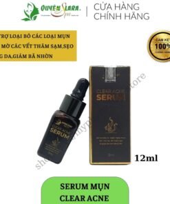 Alternative view of Tinh Chất Serum Hết Mụn-Làm Mờ Vết Thâm Sẹo-Se Khít Lỗ Chân Lông- Ngăn Ngừa Mụn Tái Phát Clear Acne Quyên Lara 12Ml