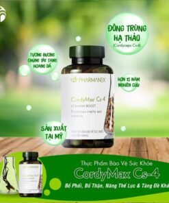 Thực phẩm bảo vệ sức khỏe CordyMax Cs-4 NuSkin,Bổ thận, bổ phổi, tăng cường thể lực 12 trekhoe2