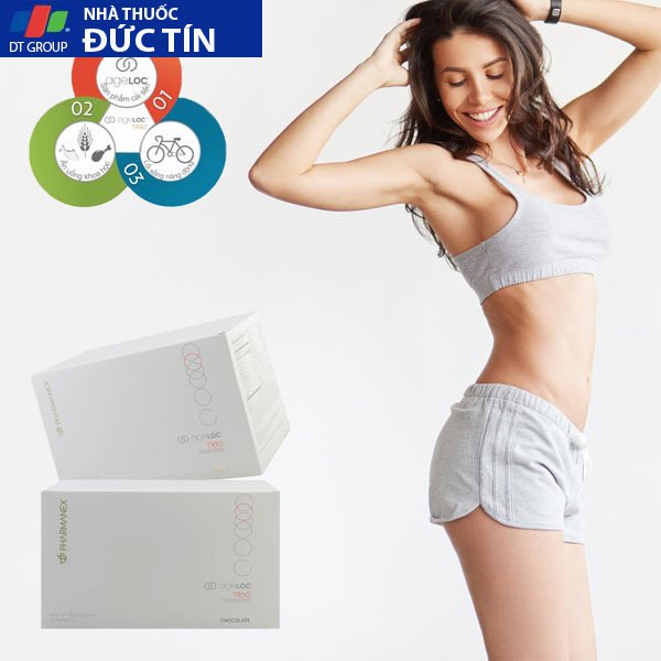 Bộ sản phẩm kiểm soát cân nặng ageLOC TR90 32 trimshake myphamnuskinvn 4