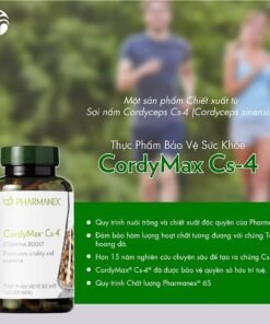 Thực phẩm bảo vệ sức khỏe CordyMax Cs-4 NuSkin,Bổ thận, bổ phổi, tăng cường thể lực 16 trkhoe6