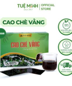 Alternative view of Cao chè vằng lợi sữa thương hiệu Tuệ Minh, hộp 500 gram 20 miếng