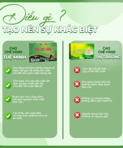 Cao chè vằng lợi sữa thương hiệu Tuệ Minh, hộp 500 gram 20 miếng 12 tueminh4