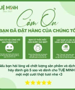 Cao chè vằng lợi sữa thương hiệu Tuệ Minh, hộp 500 gram 20 miếng 14 tueminh6