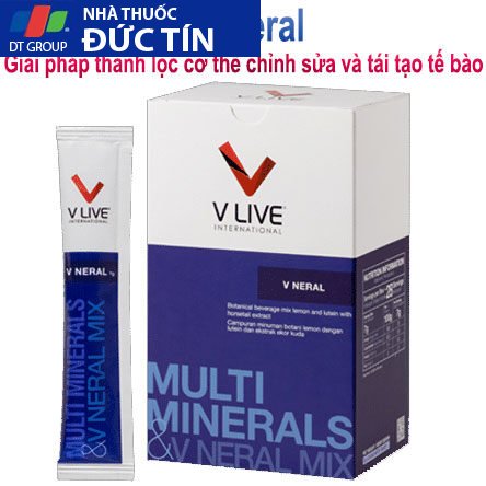 Combo Tăng Cường Sức Khỏe Vlive,COMBO BỘ SẢN PHẨM VLIVE V1 PACK 12 v neral