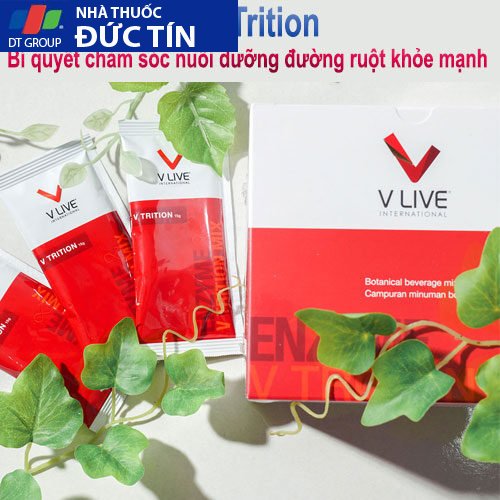 Combo Tăng Cường Sức Khỏe Vlive,COMBO BỘ SẢN PHẨM VLIVE V1 PACK 10 v trition