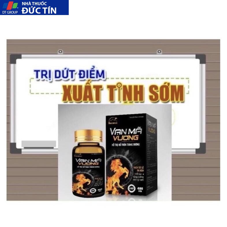Tăng cường sinh lý VẠN MÃ VƯƠNG chống xuất tinh sớm bổ thận tráng dương nam giới 25 vanma3