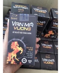 Tăng cường sinh lý VẠN MÃ VƯƠNG chống xuất tinh sớm bổ thận tráng dương nam giới
