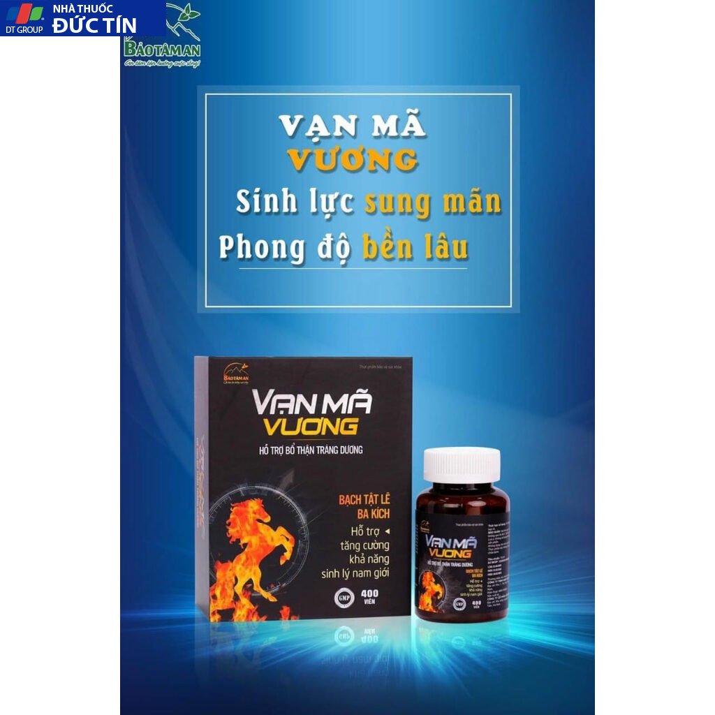 Tăng cường sinh lý VẠN MÃ VƯƠNG chống xuất tinh sớm bổ thận tráng dương nam giới 21 vanma7