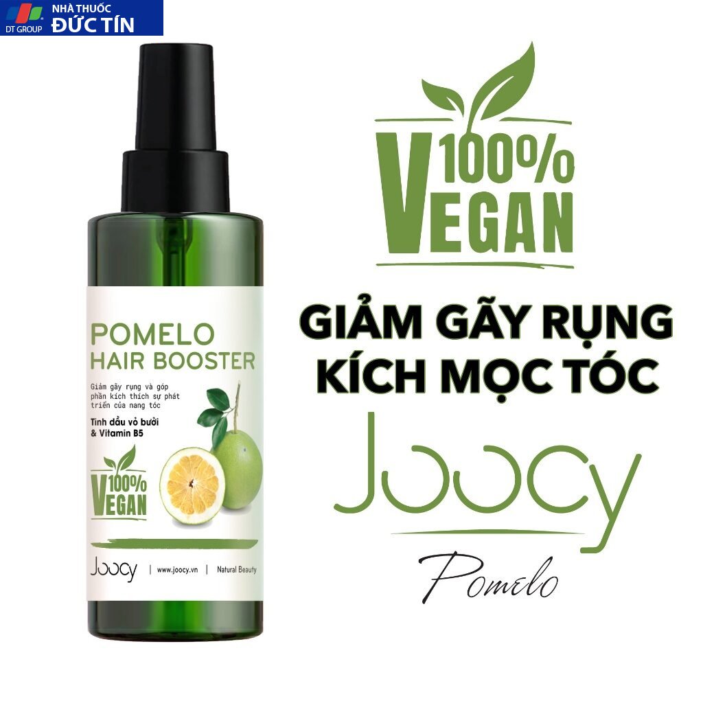 Xịt bưởi dưỡng tóc Joocy 100ml giúp giảm gãy rụng và kích mọc tóc nhanh 17 vegan1