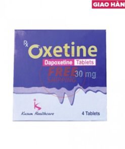 Viên uống cường dương Oxetine 30mg - Hộp 4 viên 11 vien uong cuong duong oxetine 30mg hop 4 vien 1