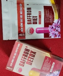 Viên Uống Thải Độc, Giảm Mỡ Saffron Detox