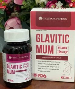 vien uong vitamin tong hop cho ba bau Glavitic Mum
