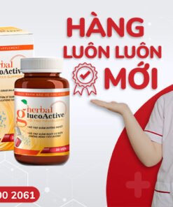 Herbal Glucoactive Hỗ Trợ Điều Trị Tiểu Đường | Hộp 30 Viên 25 vita12
