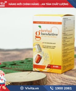 Herbal Glucoactive Hỗ Trợ Điều Trị Tiểu Đường | Hộp 30 Viên