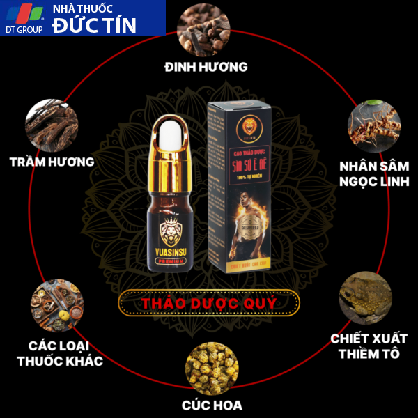 Sìn sú dạng xịt Vuasinsu 5ml chính hãng 15 vuasin5