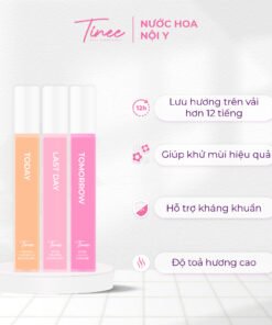 Nước Hoa Vùng Kín Vải Nội Y Tinee 3 Tầng Hương Khử Mùi Đồ Lót Lưu Hương 12h (10ml/ chai)